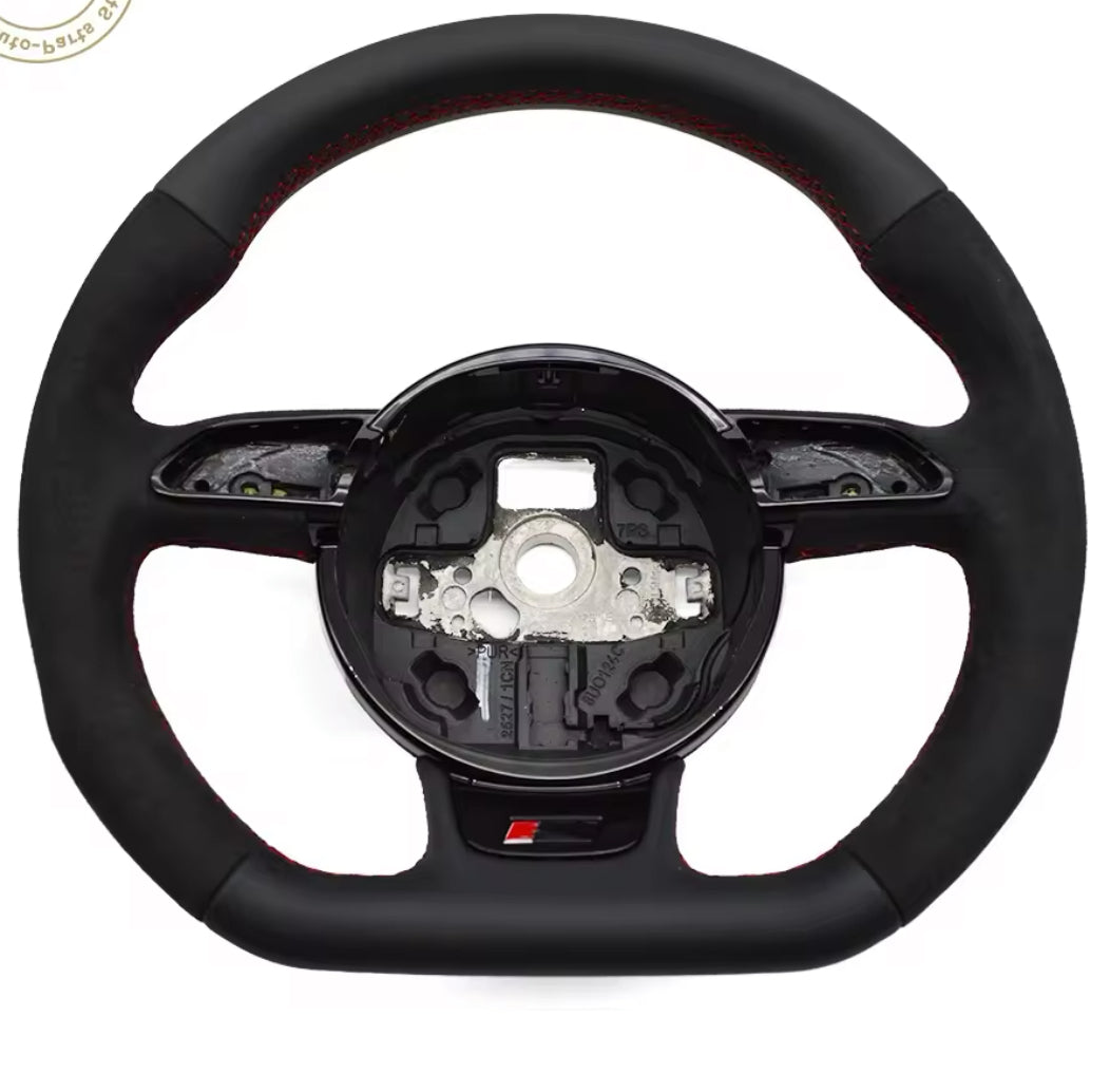 VOLANTE ACHATADO ESTILO RS AUDI
