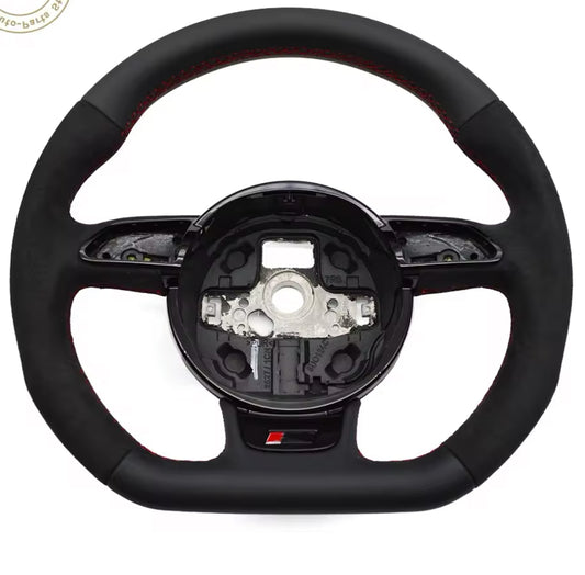 VOLANTE ACHATADO ESTILO RS AUDI