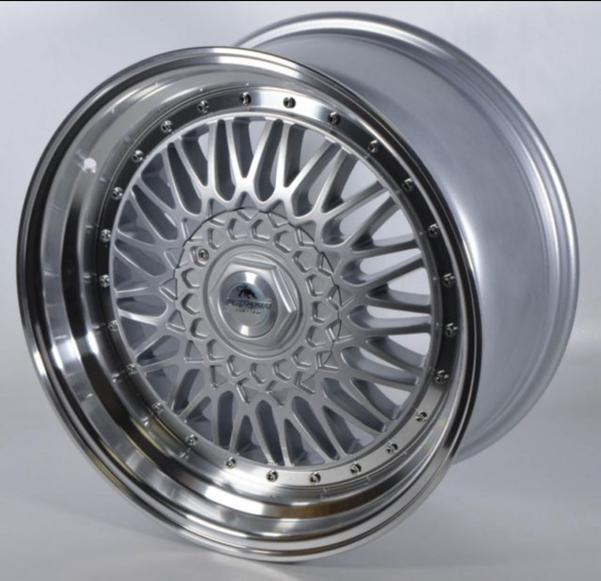 JUEGO DE 4 LLANTAS 18” ESTILO BBS RS 5x100/112
