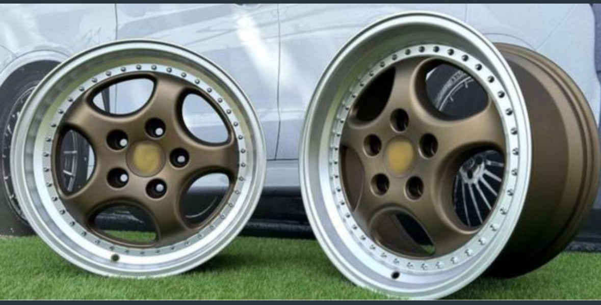 JUEGO DE 4 LLANTAS 18” ESTILO PORSCHE OLD